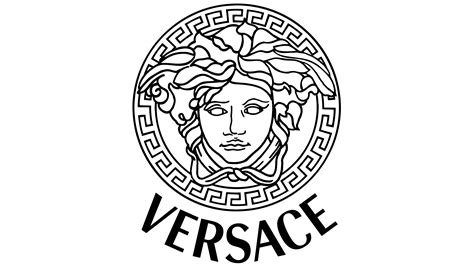 immagini versace logo da colorare|Versace Coloring Pages .